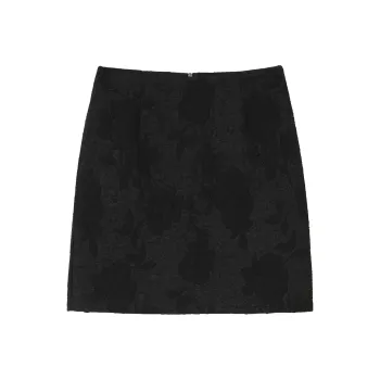 0571 Family Casual Short Skirts Women's Black