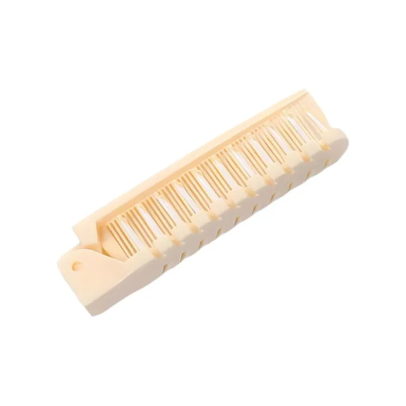ZHENZI Anti Static Foldable Forehead Comb Hairdressing Tools Massage Shaping-5