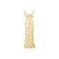 Yellow Floral Long