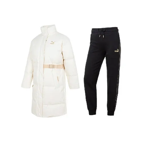 PUMA Casual Suits Women's White+Black