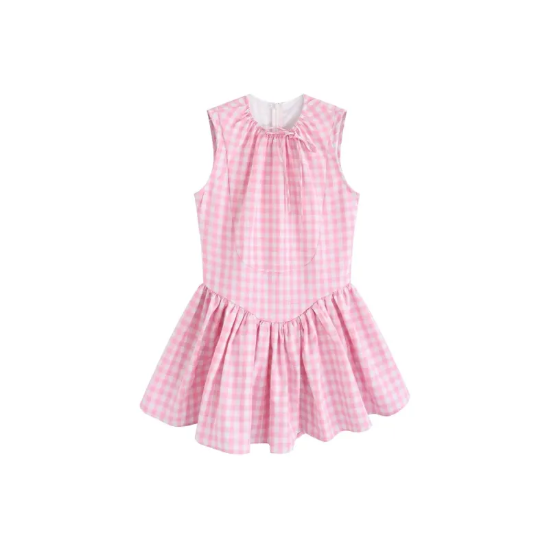 COMMA GIRL Sleeveless Dress Women's Pink-0