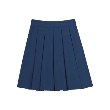Snbl x ZHUDI Casual Short Skirts Women's Dark Blue