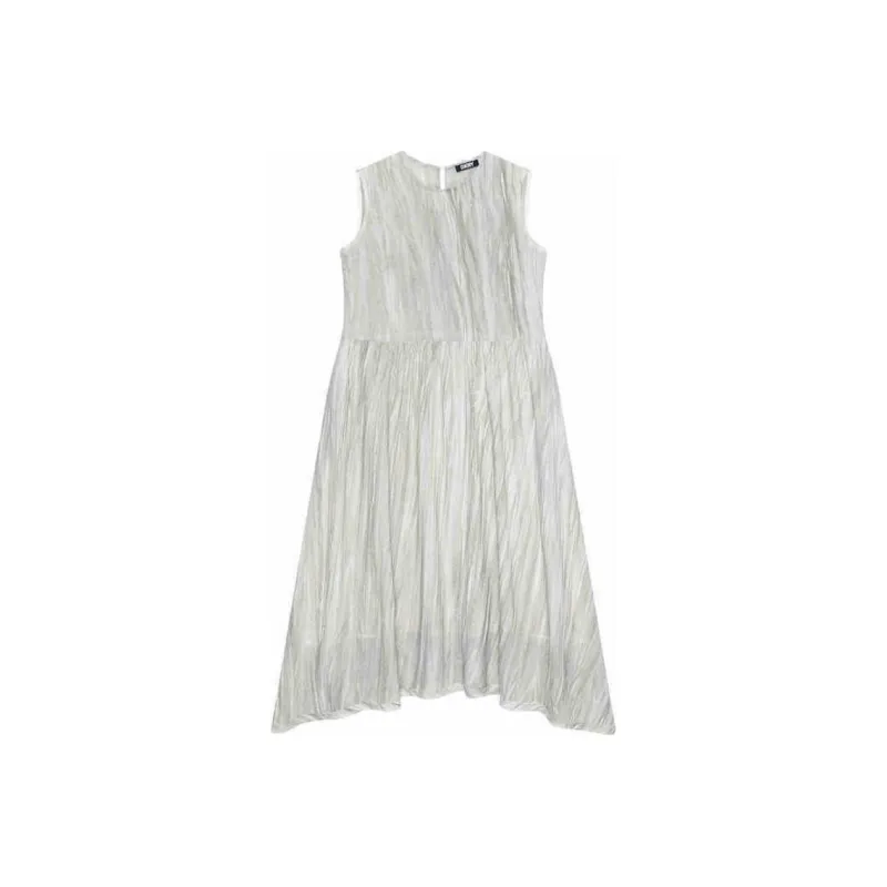 DKNY SS24 Sleeveless Dress Women's Gray-0