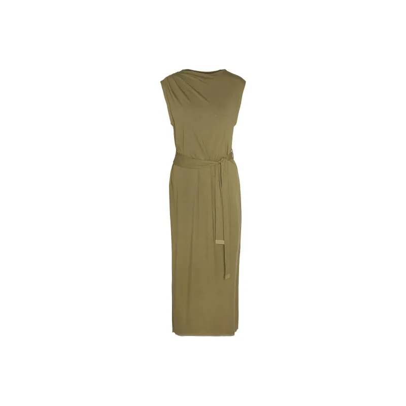 BARBOUR FW24 Sleeveless Dress Women's Khaki-0