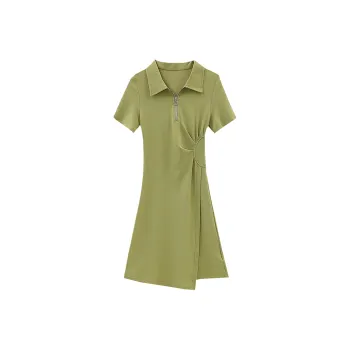 Cotton Gene Short Sleeved Dress Women's