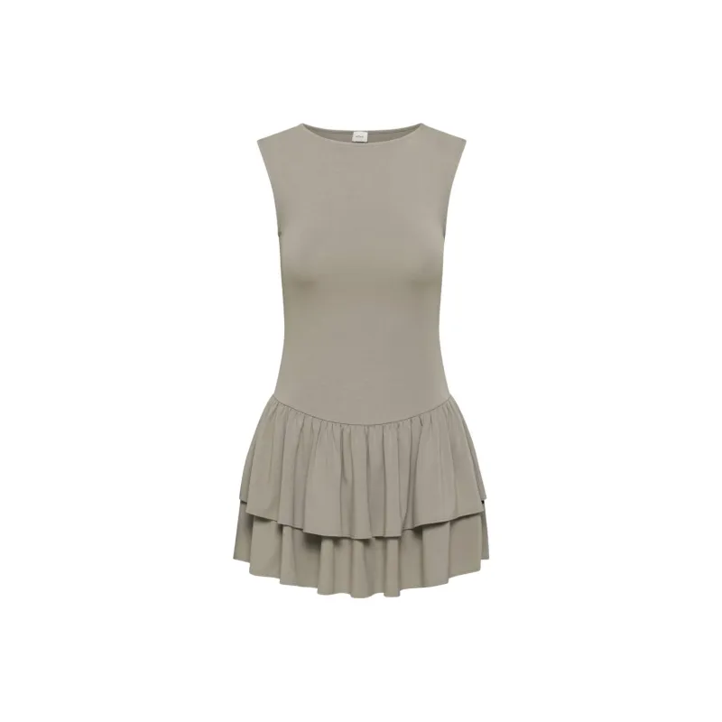 ARITZIA Wilfred Bloomsbury Dress Sleeveless Dress Women's Modern Taupe/Taupe-0