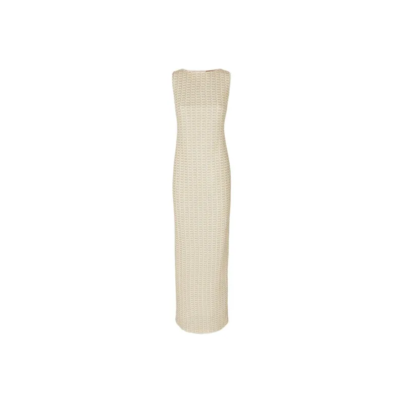 MISSONI Patterned Sleeveless Maxi Dress-0