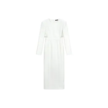NINE WEST Long Sleeved Dresses Women's White
