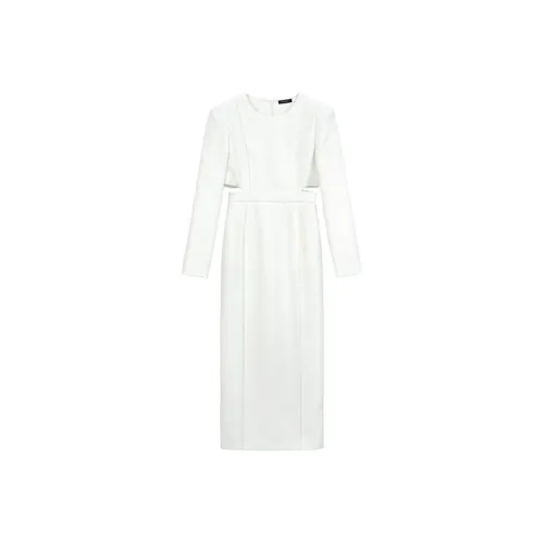 NINE WEST Long Sleeved Dresses Women's White