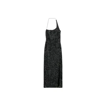 ZARA Slip Dresses Women's Silver