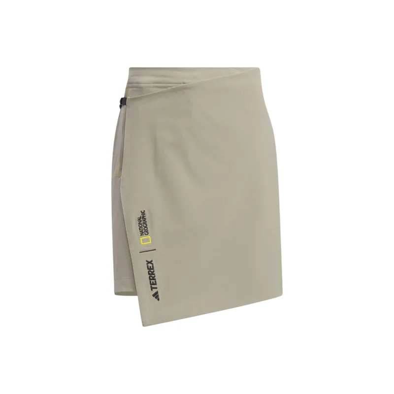 Adidas Casual Short Skirts Women's Egg Stone Silver Gray-0
