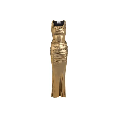 Vivienne Westwood SS24 Sleeveless Dress Women's Gold