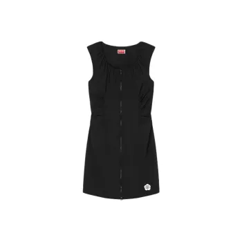 KENZO SS24 Sleeveless Dress Women's Black