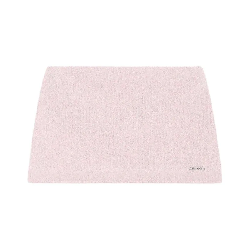 WE11DONE FW24 Casual Short Skirts Women's Light Pink-0