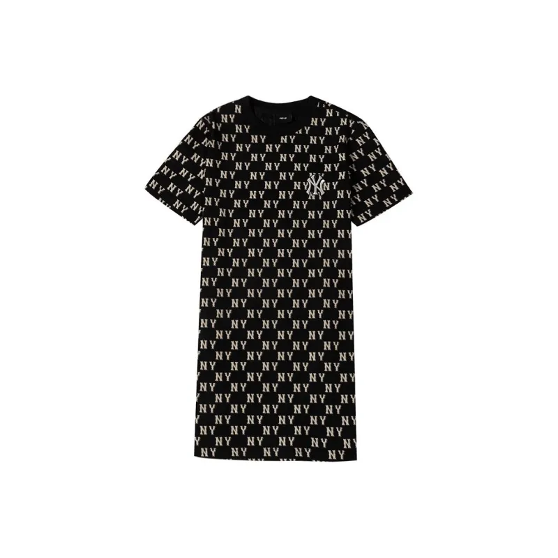 MLB Casual Long Skirts Women's Black-0