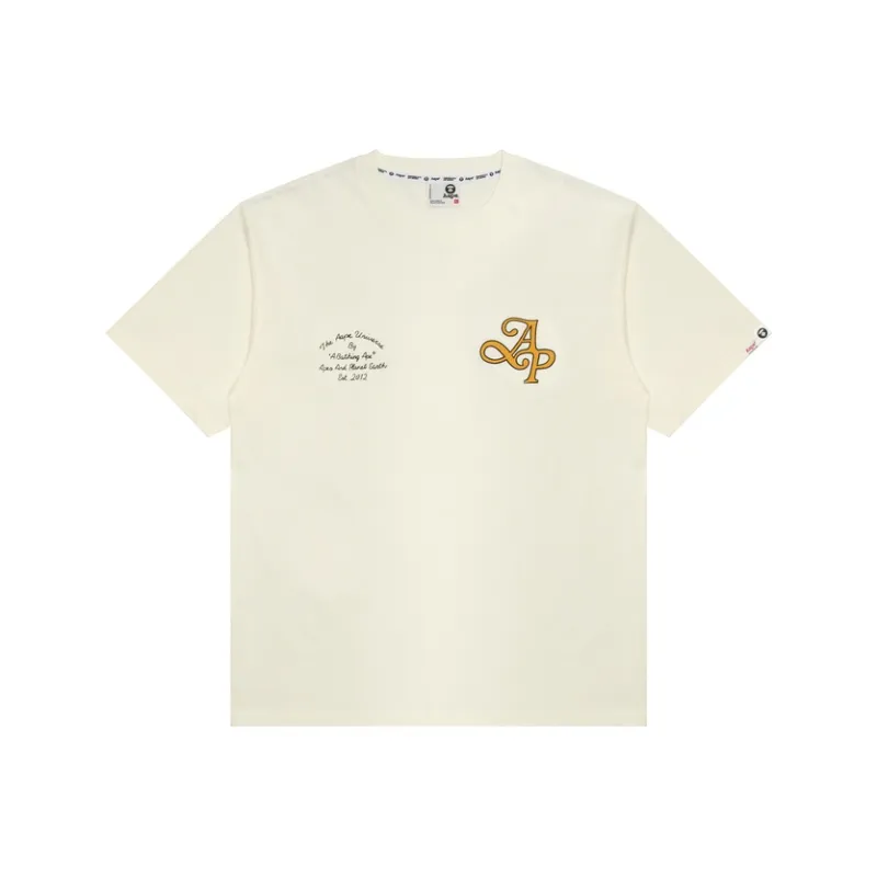 Aape By *A Bathing APE® Logo print T shirt-2
