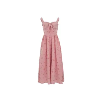 HUINIAN Slip Dresses Women's Pink