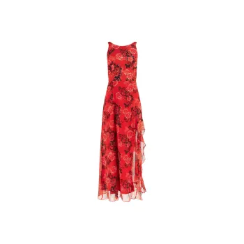 GUESS Sleeveless Dress Women's Coral