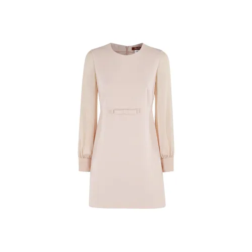 MaxMara Studio Ritmo Crewneck Long Sleeved Dress