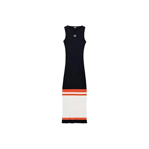 LOEWE Logo-embroidered Midi Dress