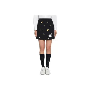 THOM BROWNE· Casual Short Skirts Women's Black