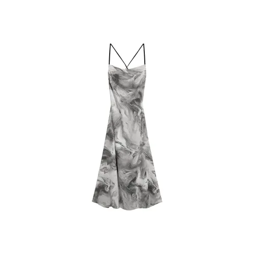 Si Bei'er Slip Dresses Women's Multicolor