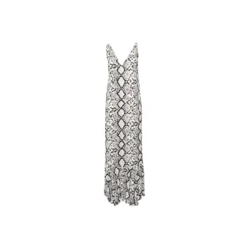 Elisabetta Franchi Georgette Printed Maxi Dress