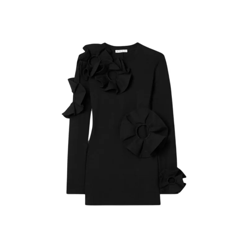 AREA Long Sleeved Dresses Women's Black-0