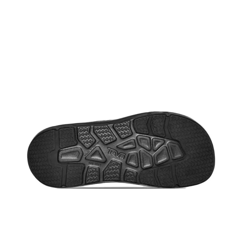 Teva EVA Rubber Sole Quiet Abrasion Resistant Flip Flops Men's Black-3