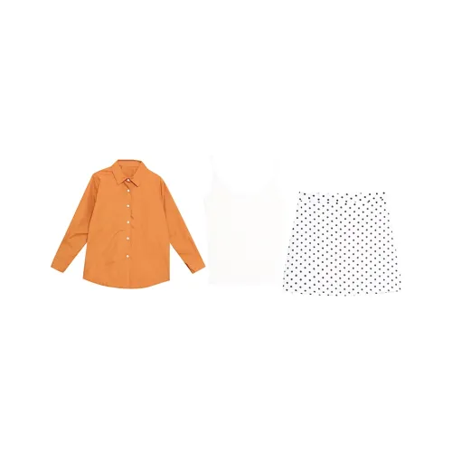 WOWI Two Piece Skirt Sets Women's
