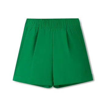 Skechers SS25 Casual Shorts Women's Garden Green 04X8