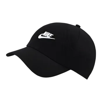 Nike Polyester Cotton Baseball Caps Unisex Black