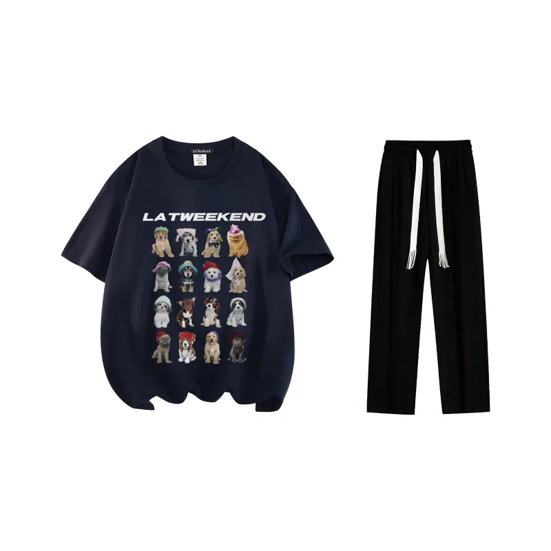 LA'T.WEEKEND Casual Sportswear Unisex-20