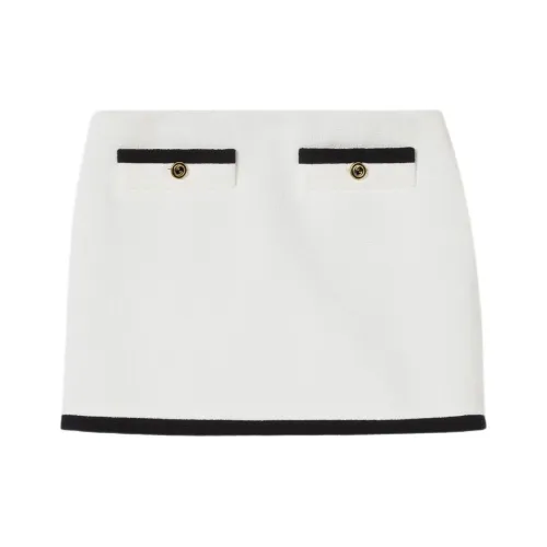 GUCCI Tweed Skirt 'Off White'