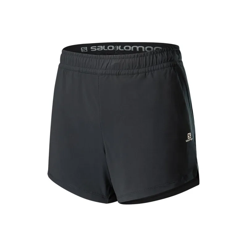 SALOMON Sports Shorts Women's Black-0