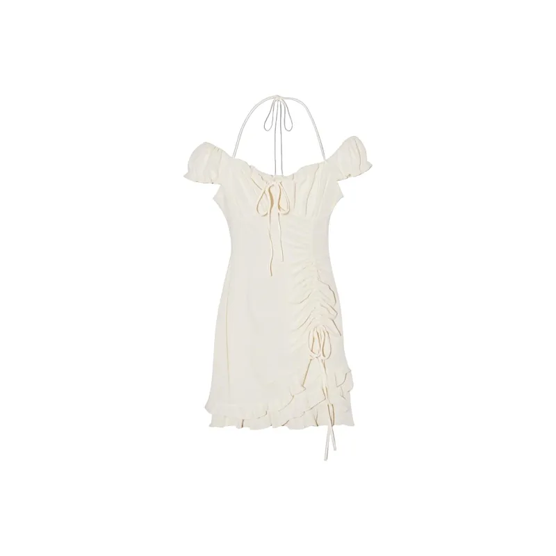 MIMOSA CHUR Slip Dress Women's Apricot-0