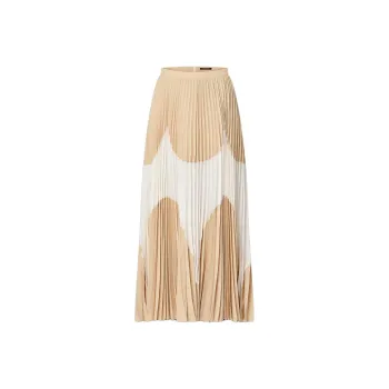 LOUIS VUITTON Casual Long Skirt Women's Beige