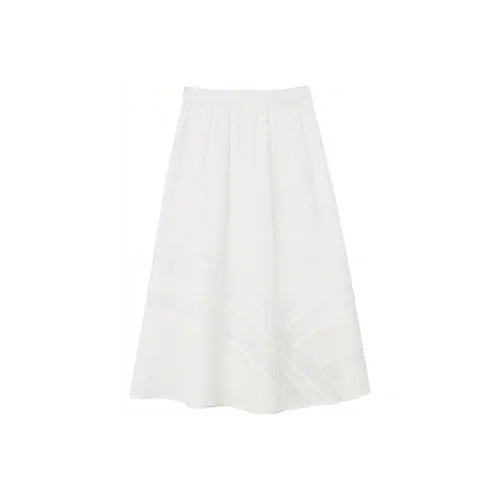 MS-Echo SS22 Skirt Women's Tissue White
