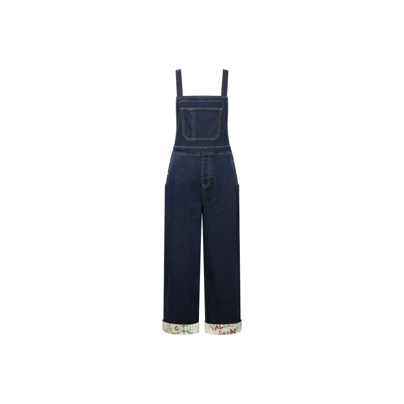 Valeria Obbaco Overalls Women's Blue-0