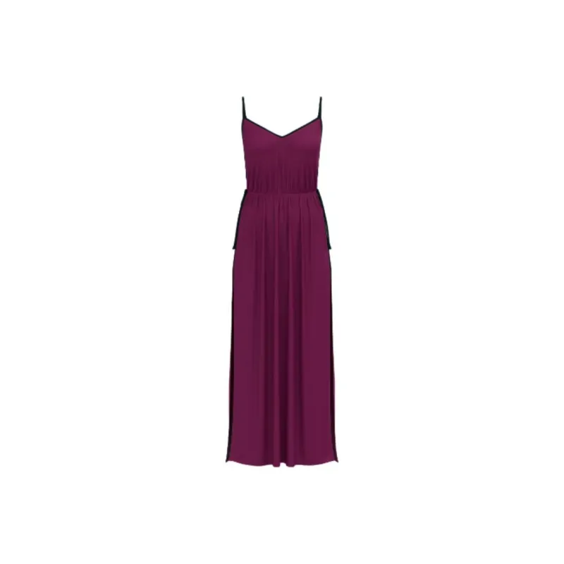 Victoria's Secret Slip Dresses Women's Plum Red-0