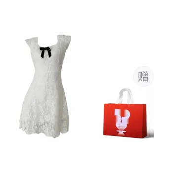 BEAUTIFUL CONFESSION Sleeveless Dress Women's White