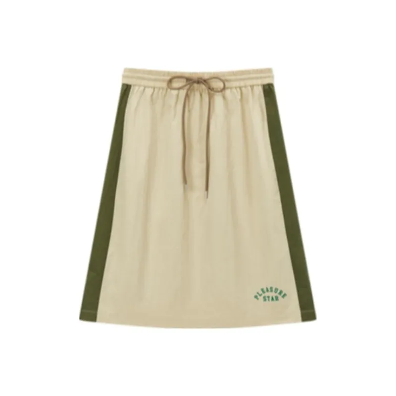 EICHITOO Casual Short Skirts Women's Khaki Trim-0