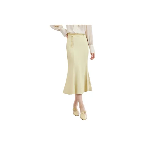 SENTUBILA Casual Long Skirt Women's