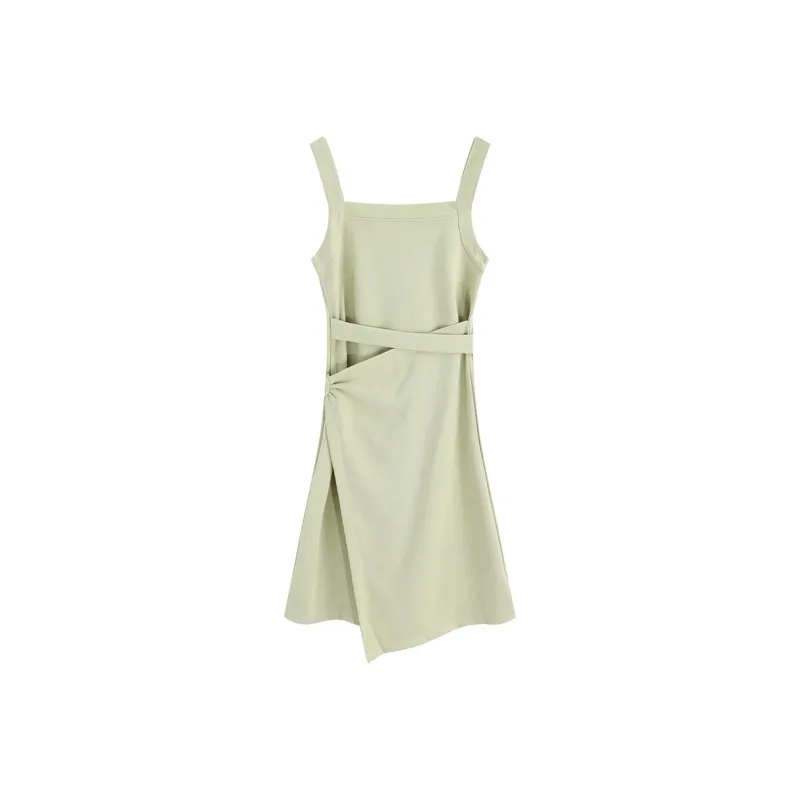 Garbege Slip Dresses Women's Avocado Green-0
