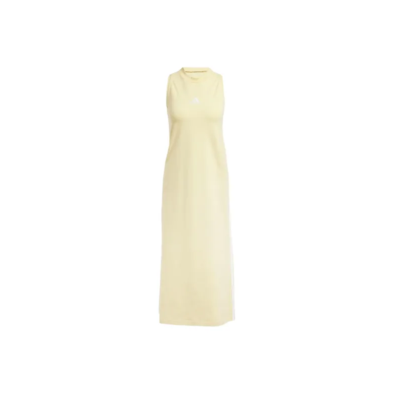 Adidas Free Shipping With AdiClub Essentials 3 Stripes Long Racerback Dress-0