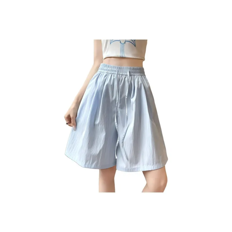 Flowers In Water Casual Shorts Women's-2