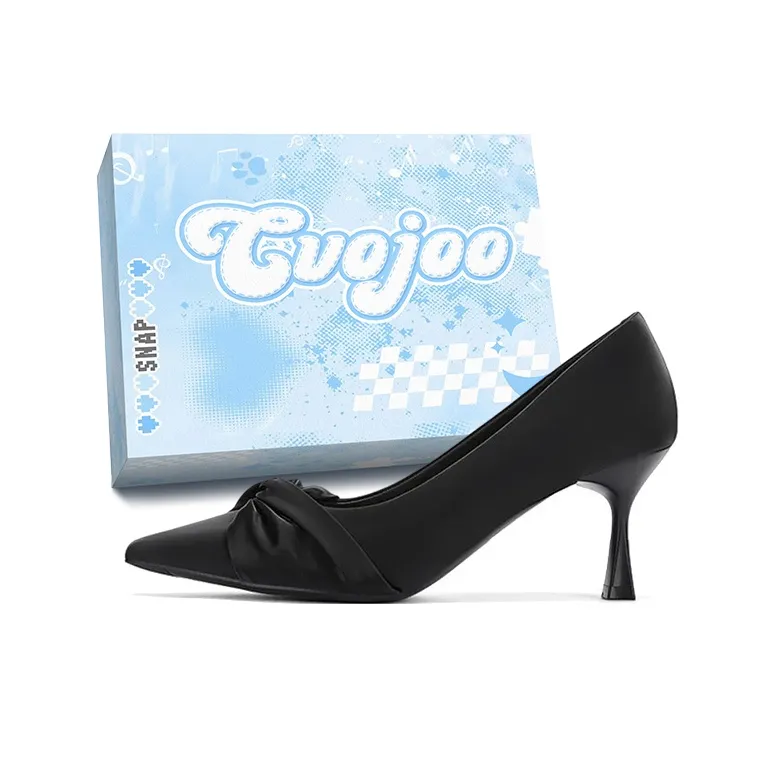 CVOJOO Slim Heel High Heels Women's-5