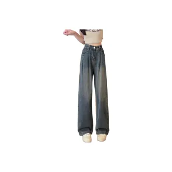 MEIQIER Jeans Women's Cement Gray