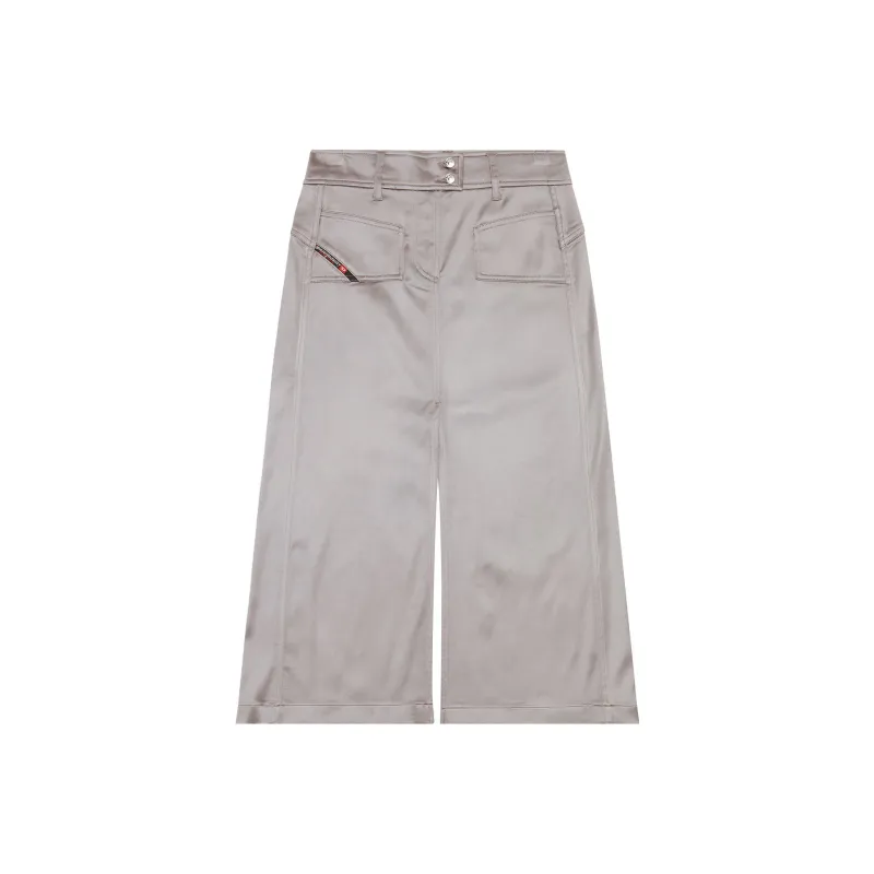DIESEL Casual Long Skirts Women's Gray-0