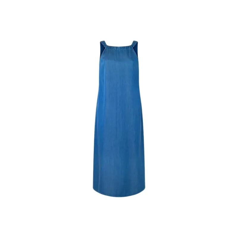 Pepe Jeans Sleeveless Dress Women's Blue-0
